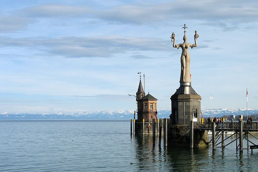 Imperia am Konstanzer Hafen Imperia am Konstanzer Hafen