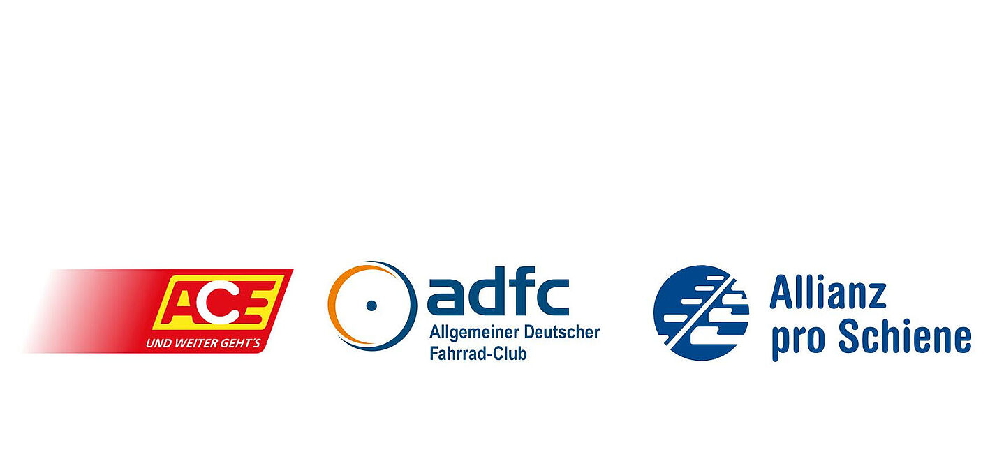 ADFC, ACE und Allianz pro Schiene stellen der Ampel-Koalition ein Halbzeit-Zeugnis aus. ADFC, ACE und Allianz pro Schiene stellen der Ampel-Koalition ein Halbzeit-Zeugnis aus.